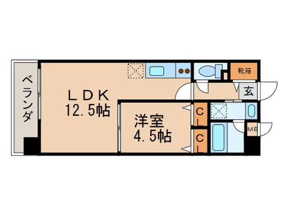 アルカディアⅧの物件間取画像